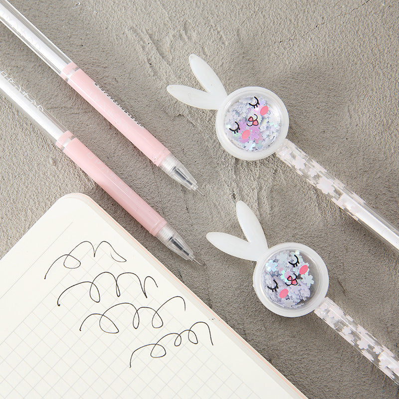 Wholesale Plastic Creative Rabbit Gel Pen